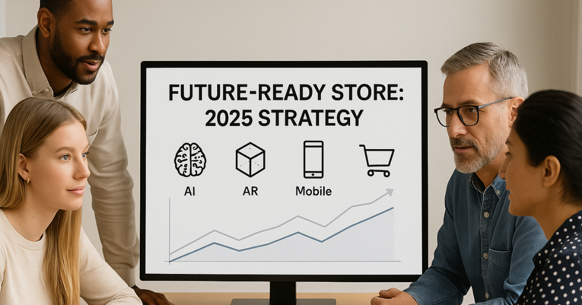 E-commerce team planning with 2025 trend insights