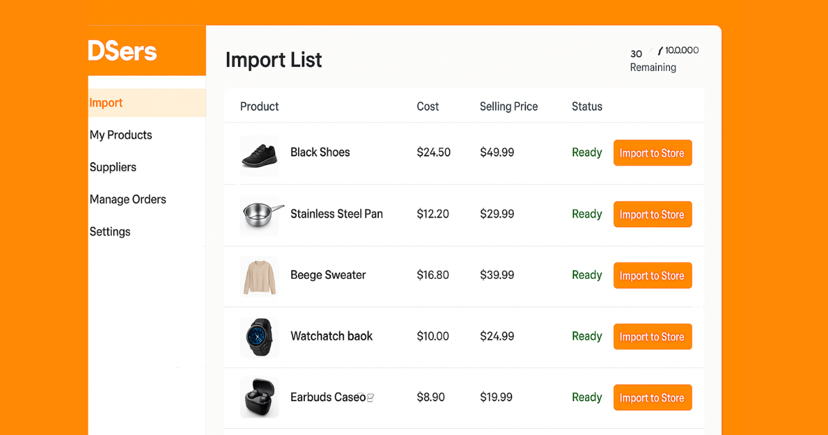 Connecting a product from AliExpress to Shopify using DSers
